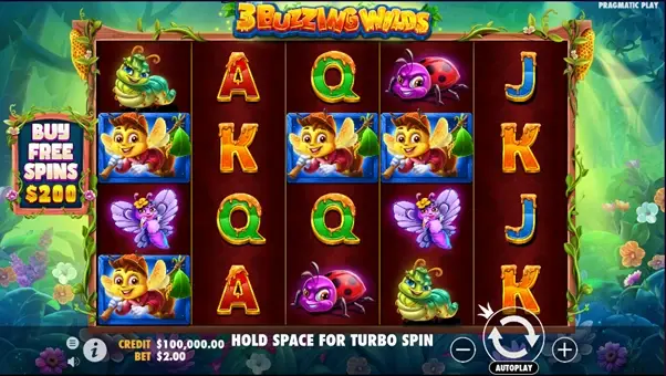 3 Buzzing Wilds κουλοχέρης 1