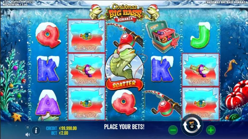 Christmas Big Bass Bonanza slot