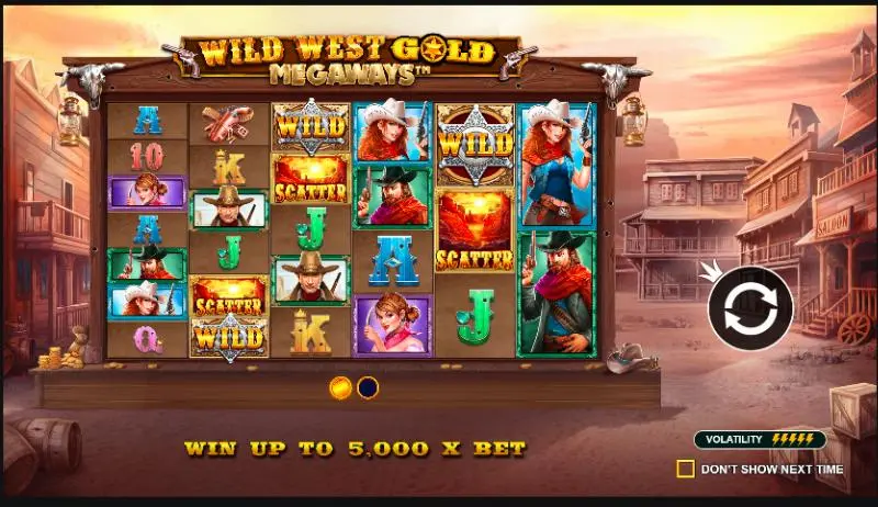 Wild West Gold Megaways Demo
