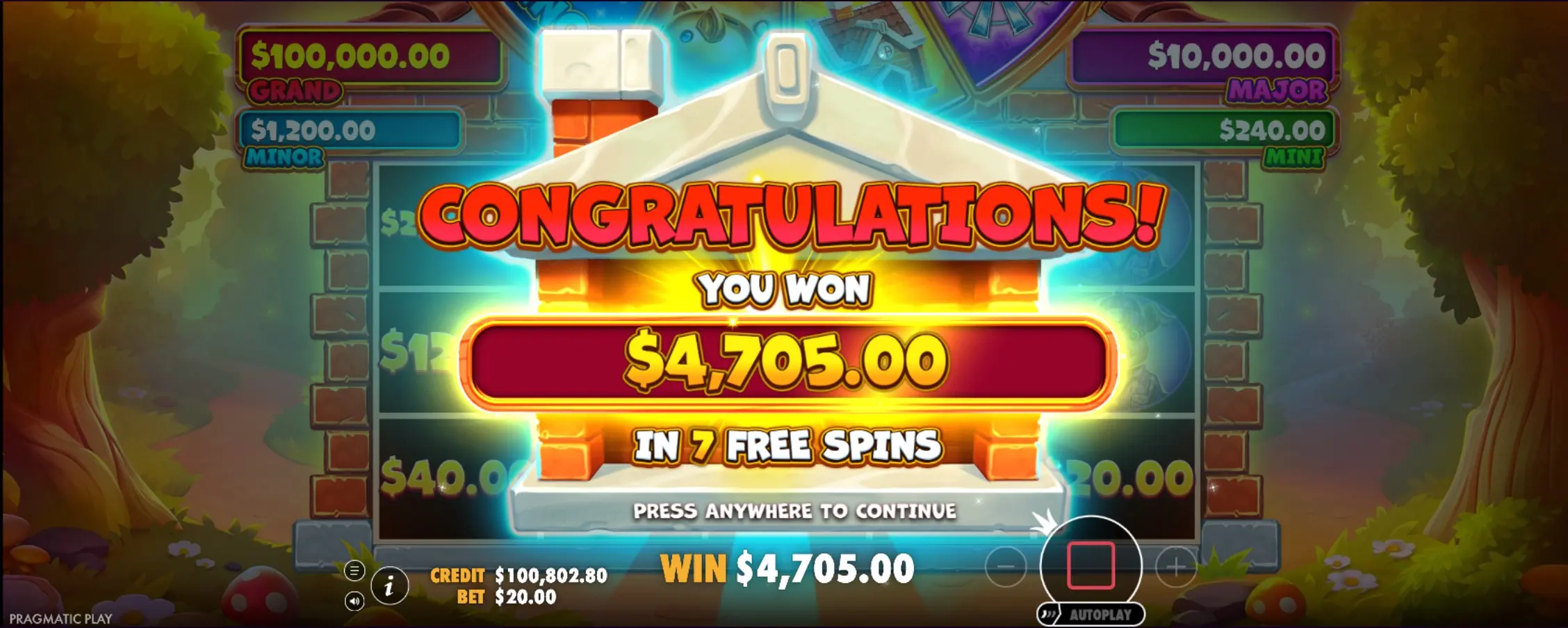 Brick House Bonanza demo slot